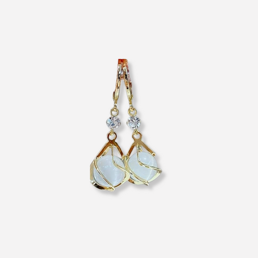 Selina | Glamouröse Opal-Ohrringe aus hochwertigem Material